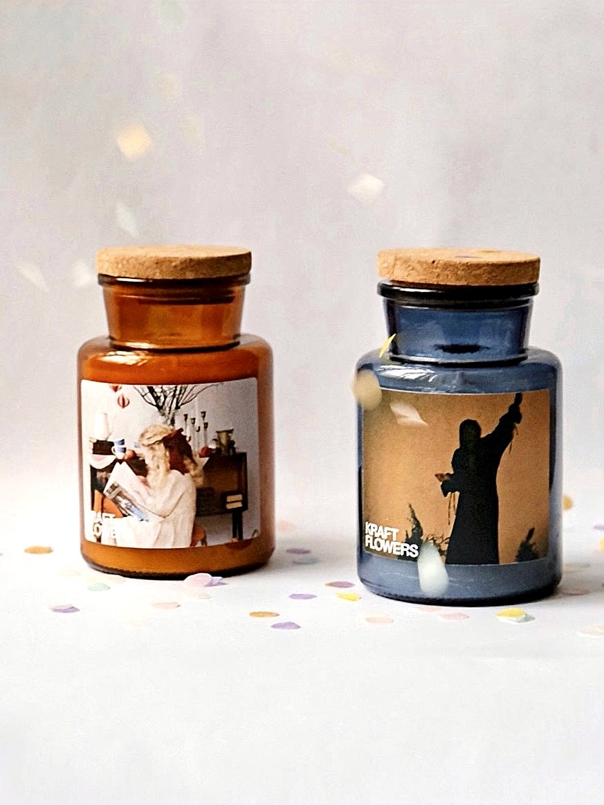 Свеча Kraft Flowers