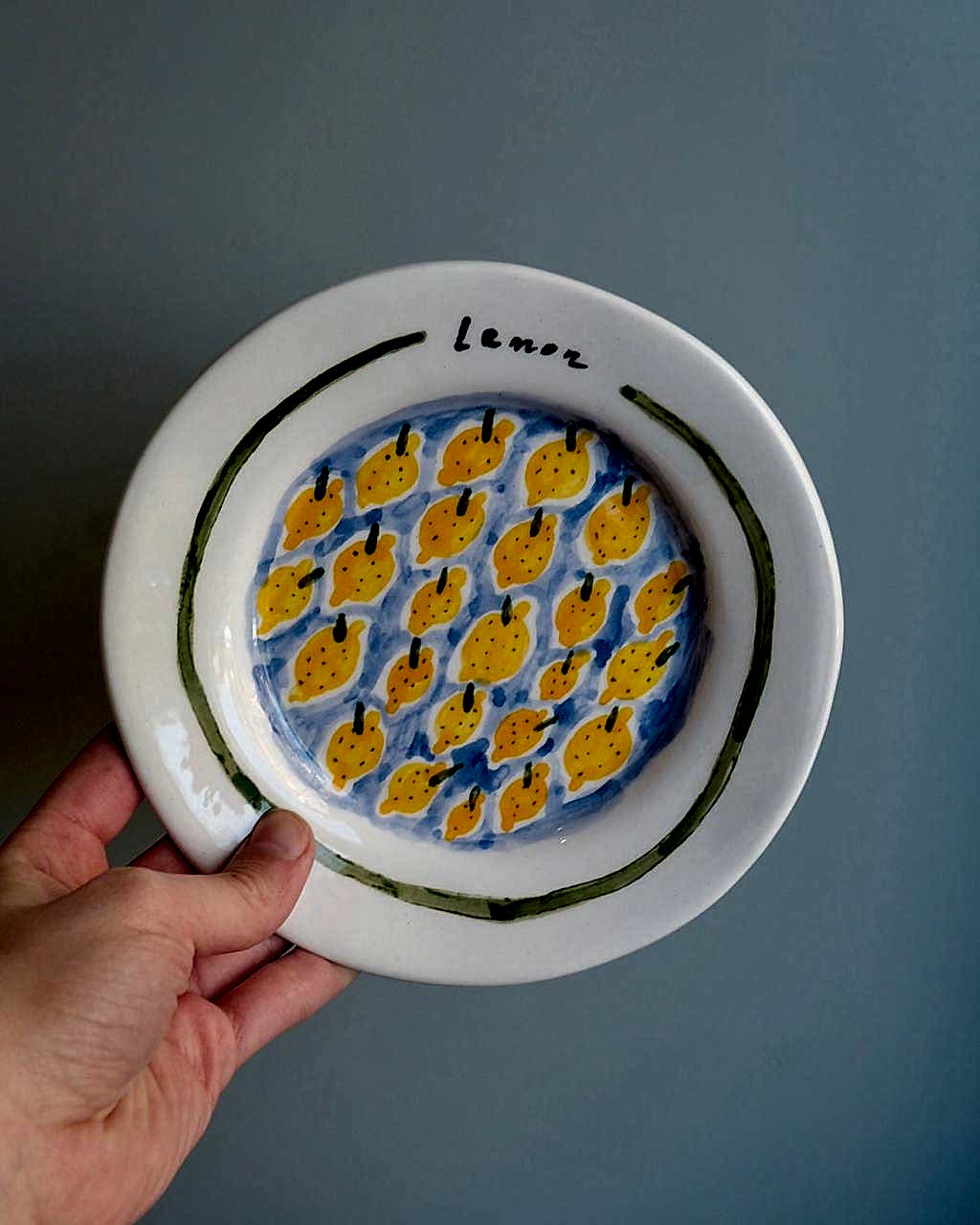 Тарелка Lemons
